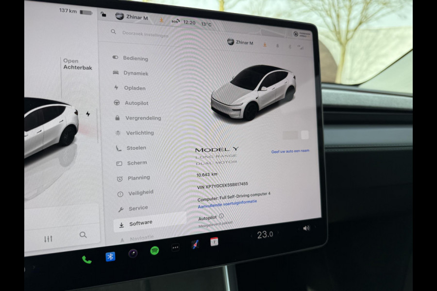 Tesla Model Y Premium Long Range AWD 75 kWh 10.000KM! | AFN. TREKHAAK | FABRIEKSGARANTIE TOT 2029! BTW| NIEUW MODEL