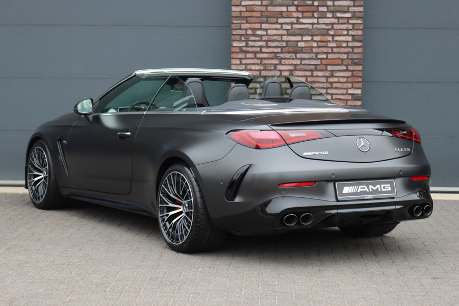 Mercedes-Benz CLE Cabriolet AMG 53 4MATIC+ Premium+ | Carbon | AMG Drivers Package | Distronic+ | Contourstoelen | Standkachel | Stoelventilatie | HUD | Performance-stoelen | Airscarf | Trekhaak | Verwarmd Stuurwiel |