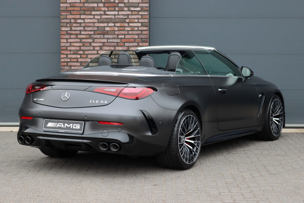 Mercedes-Benz CLE Cabriolet AMG 53 4MATIC+ Premium+ | Carbon | AMG Drivers Package | Distronic+ | Contourstoelen | Standkachel | Stoelventilatie | HUD | Performance-stoelen | Airscarf | Trekhaak | Verwarmd Stuurwiel |