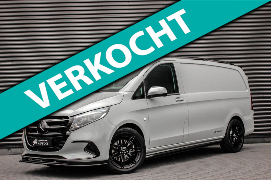 Mercedes-Benz Vito 119 CDI L2 4x4 SELECT LANG / BPM VRIJ / FULL BLACK OPS / VERLAAGD / AMG / SIDE-BARS / STUURVERWARMING / SPOILER
