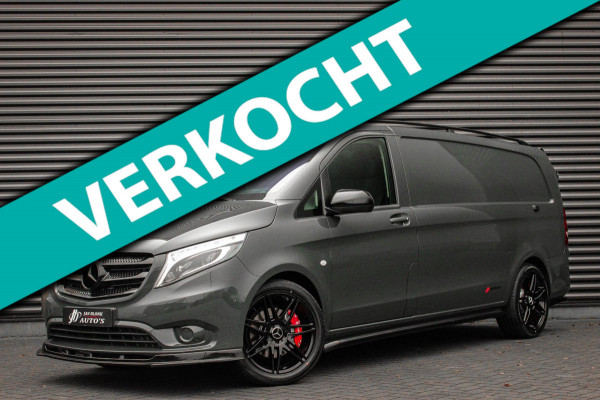Mercedes-Benz Vito 190PK LANG 4X4 JB- EDITION FULL BLACK / AMG / SPOILER / VERLAGINGSVEREN / NAVIGATIE / SIDE- BARS / FULL / NAVI