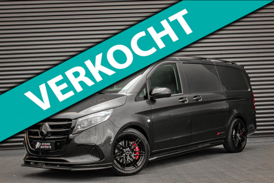 Mercedes-Benz Vito 116 CDI L2 SELECT LANG LEDEREN BEKLEDING / 2XSCHUIFDEUR / BPM VRIJ / VERLAAGD / AMG / APPLE CARPLAY / FULLBLACK
