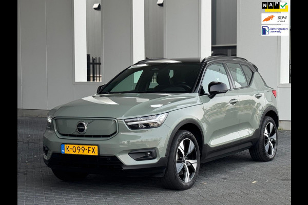 Volvo XC40 Recharge P8 AWD 408 pk R-Design, afneembare trekhaak, stoelverwarming, 1 e eigenaar, NL auto met nap