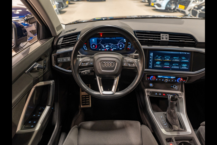 Audi Q3 35 TFSI 150PK Pro Line, Matrix Led, Virtual Cockpit, Navi, ACC, Blind Spot, Apple Carplay, Clima, PDC, Volledig Onderhoud