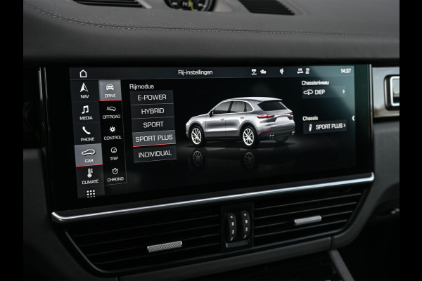 Porsche Cayenne 3.0 E-Hybrid 463PK Sport Design | Panoramadak | Sport-Chrono | Bose Surround System | 18-wegs + memory | Head-Up | Soft Close
