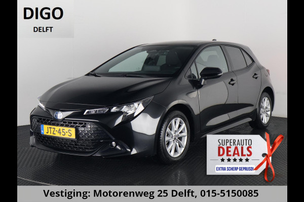 Toyota Corolla HYBRID 140 BUSINESS BLACK ED. GARANTIE 5-2035* 15.000 KM!!! STOEL -EN STUURVERWARMNG . CAMERA . KEYLESS START/STOP . APPLE CARPLAY & ANDROID AUTO