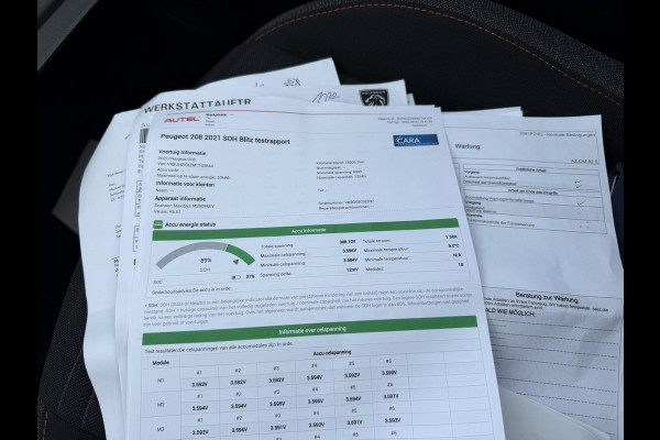 Peugeot e-208 EV Active Pack 50 kWh SOH 89% | 3 FASE LADER | WARMTEPOMP | STOELVERWARMING | PEUGEOT DEALER ONDERHOUDEN | ALL SEASON BANDEN | NAVI BY APPLE CARPLAY | RIJKLAAR GELEVERD MET 12 MND BOVAG GARANTIE