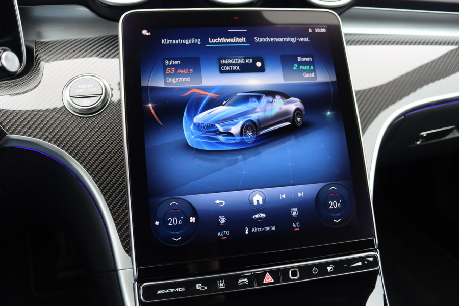 Mercedes-Benz CLE Cabriolet AMG 53 4MATIC+ Premium+ | Carbon | AMG Drivers Package | Distronic+ | Contourstoelen | Standkachel | Stoelventilatie | HUD | Performance-stoelen | Airscarf | Trekhaak | Verwarmd Stuurwiel |