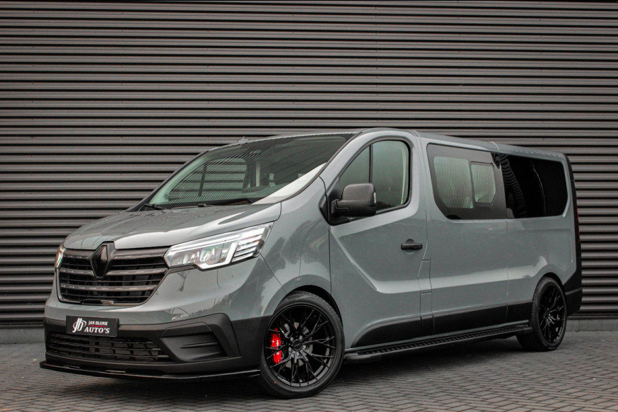 Renault Trafic L2H1 150PK DUBBEL CABINE LUXE / NAVIGATIE / AIRCO / VERLAAGD / START-STOP / PDC/ JB- EDITION / SPOILER / CRUISE CON