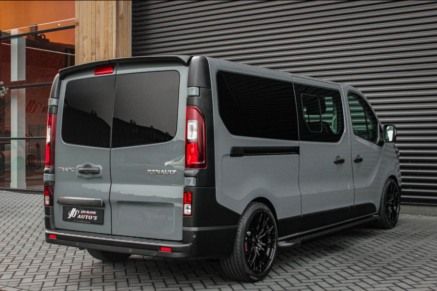 Renault Trafic L2H1 150PK DUBBEL CABINE LUXE / NAVIGATIE / AIRCO / VERLAAGD / START-STOP / PDC/ JB- EDITION / SPOILER / CRUISE CON