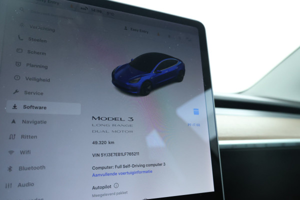 Tesla Model 3 Long Range AWD 75 kWh Navigatie, Climate,