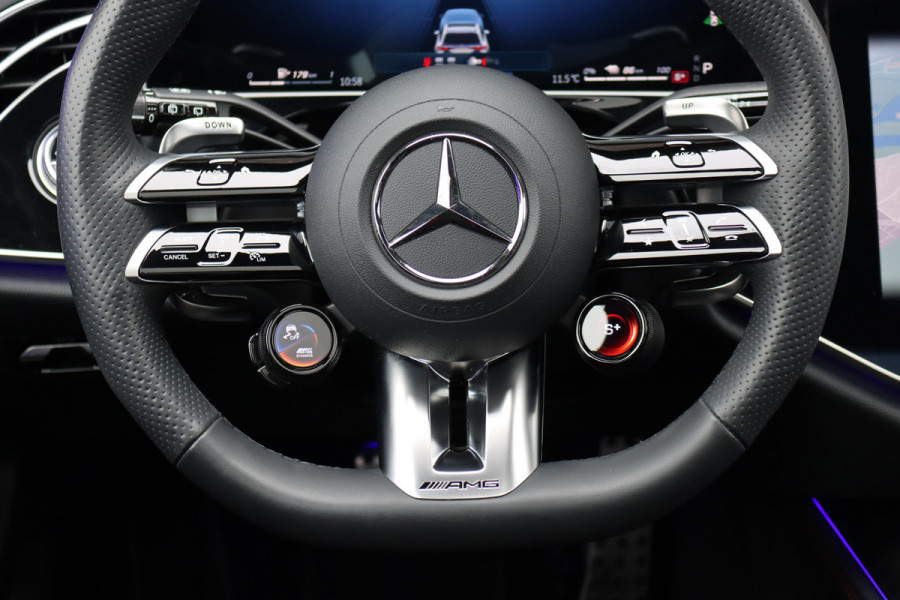 Mercedes-Benz E-Klasse Estate AMG 53 4MATIC+ Premium+ | Hyperscreen | Achterasbesturing | Distronic+ | Stoelventilatie | Trekhaak | 3D-Display | Panoramadak | Digital Light | Burmester | HUD |