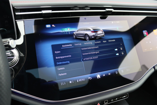 Mercedes-Benz E-Klasse Estate AMG 53 4MATIC+ Premium+ | Hyperscreen | Achterasbesturing | Distronic+ | Stoelventilatie | Trekhaak | 3D-Display | Panoramadak | Digital Light | Burmester | HUD |