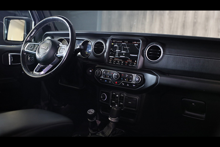 Jeep Wrangler Unlimited 4xe 380 Sahara / 360 Camera / Leder / Navi / Ecc / Elek Pakket / Led / Pdc / 18 Inch / TOPSTAAT
