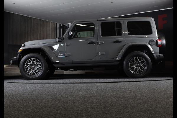 Jeep Wrangler Unlimited 4xe 380 Sahara / 360 Camera / Leder / Navi / Ecc / Elek Pakket / Led / Pdc / 18 Inch / TOPSTAAT
