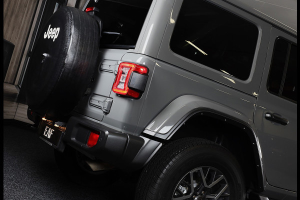 Jeep Wrangler Unlimited 4xe 380 Sahara / 360 Camera / Leder / Navi / Ecc / Elek Pakket / Led / Pdc / 18 Inch / TOPSTAAT
