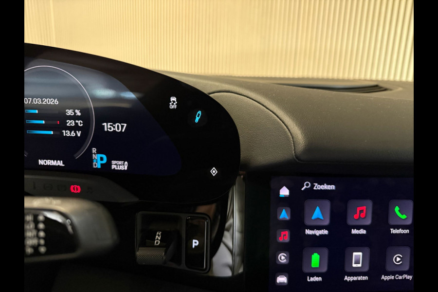 Porsche Taycan Performance 93 kWh-SOH 90%-MEMORY-WARMTEPOMP-PASM-STUUR VERWARMBAAR-SURROUND VIEW