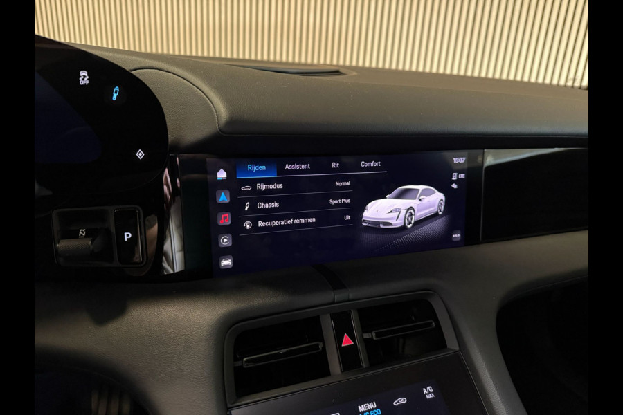 Porsche Taycan Performance 93 kWh-SOH 90%-MEMORY-WARMTEPOMP-PASM-STUUR VERWARMBAAR-SURROUND VIEW