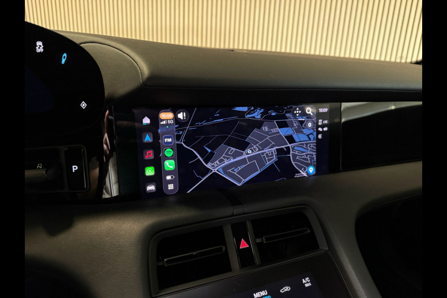 Porsche Taycan Performance 93 kWh-SOH 90%-MEMORY-WARMTEPOMP-PASM-STUUR VERWARMBAAR-SURROUND VIEW