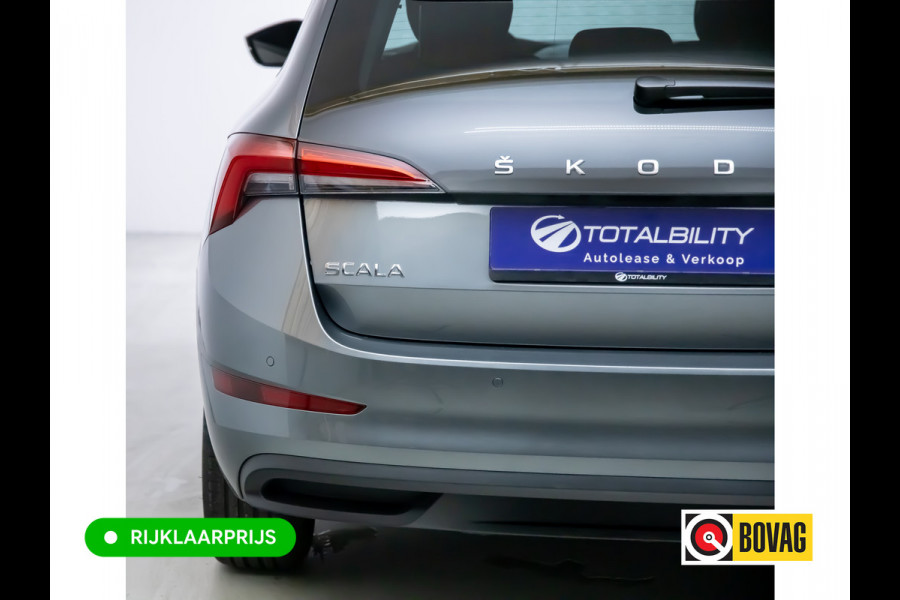 Škoda SCALA 1.0 TSI Ambition Comfort AUT. 110 PK Stoel- en stuurverwarming , Climate control , Apple Carplay, Android auto, PDC achter All season banden