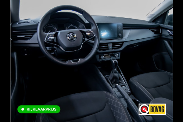 Škoda SCALA 1.0 TSI Ambition Comfort AUT. 110 PK Stoel- en stuurverwarming , Climate control , Apple Carplay, Android auto, PDC achter All season banden