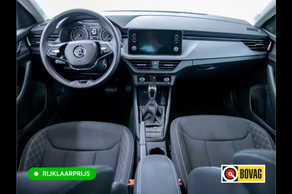 Škoda SCALA 1.0 TSI Ambition Comfort AUT. 110 PK Stoel- en stuurverwarming , Climate control , Apple Carplay, Android auto, PDC achter All season banden