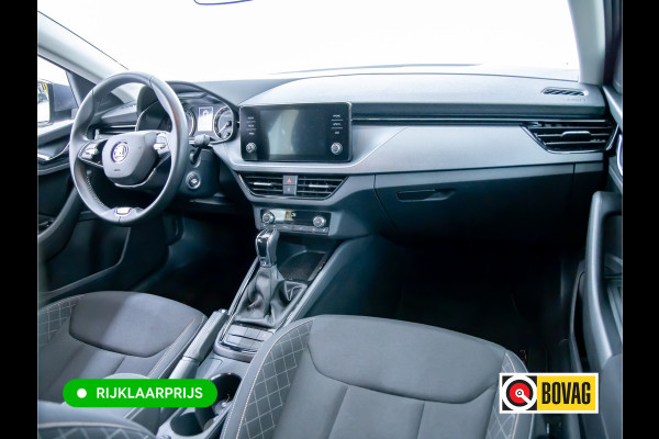 Škoda SCALA 1.0 TSI Ambition Comfort AUT. 110 PK Stoel- en stuurverwarming , Climate control , Apple Carplay, Android auto, PDC achter All season banden