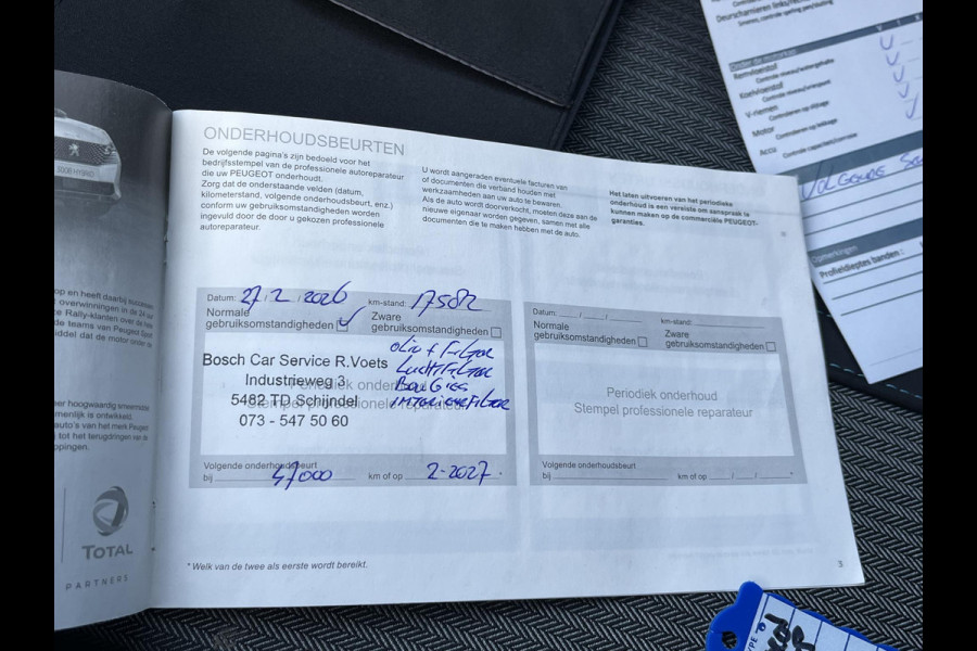 Peugeot 3008 1.6 HYbrid 225 Allure Pack Business VAN €25.900,- NU VOOR SLECHTS €22.877,- Uw LENTEVOORDEEL €3.023,- |15.000 KM | UNIEKE KM-STAND | PLUG-IN HYBRIDE | PANORAMADAK | FOCAL AUDIO | ADAPTIEVE CRUISE | LEREN BEKLEDING | RIJKLAAR GELEVERD INCL. 12 MND BOVAG GARANTIE