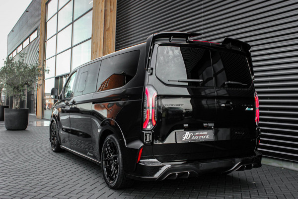 Ford Transit Custom 320 2.0 TDCI L2H1 MS-RT DC AWD DUBBEL CABINE BPM VRIJ / KUIPSTOELEN / DIRECT RIJDEN / NAVIGATIE / FULL BLACK
