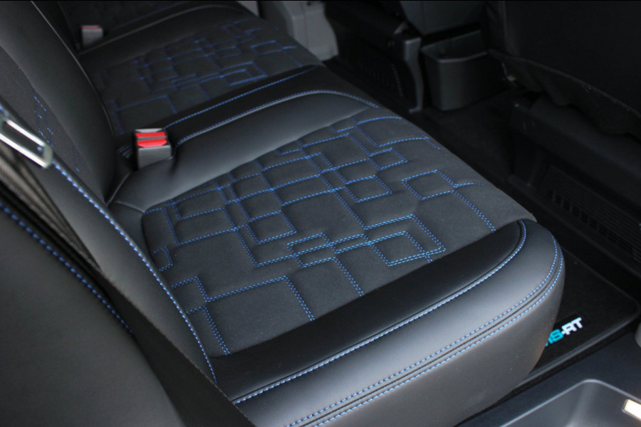 Ford Transit Custom 320 2.0 TDCI L2H1 MS-RT DC AWD DUBBEL CABINE BPM VRIJ / KUIPSTOELEN / DIRECT RIJDEN / NAVIGATIE / FULL BLACK