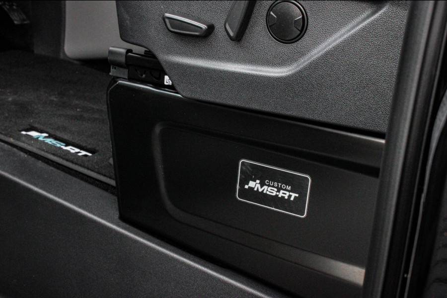 Ford Transit Custom 320 2.0 TDCI L2H1 MS-RT DC AWD DUBBEL CABINE BPM VRIJ / KUIPSTOELEN / DIRECT RIJDEN / NAVIGATIE / FULL BLACK