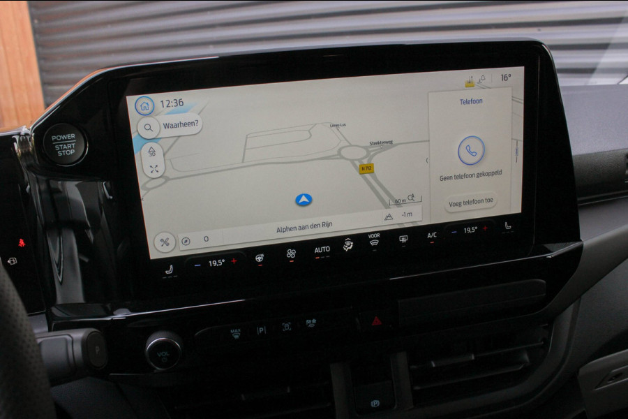 Ford Transit Custom 320 2.0 TDCI L2H1 MS-RT DC AWD DUBBEL CABINE BPM VRIJ / KUIPSTOELEN / DIRECT RIJDEN / NAVIGATIE / FULL BLACK