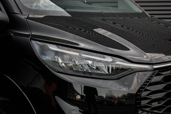 Ford Transit Custom 320 2.0 TDCI L2H1 MS-RT DC AWD DUBBEL CABINE BPM VRIJ / KUIPSTOELEN / DIRECT RIJDEN / NAVIGATIE / FULL BLACK