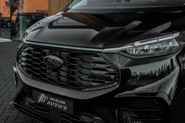 Ford Transit Custom 320 2.0 TDCI L2H1 MS-RT DC AWD DUBBEL CABINE BPM VRIJ / KUIPSTOELEN / DIRECT RIJDEN / NAVIGATIE / FULL BLACK