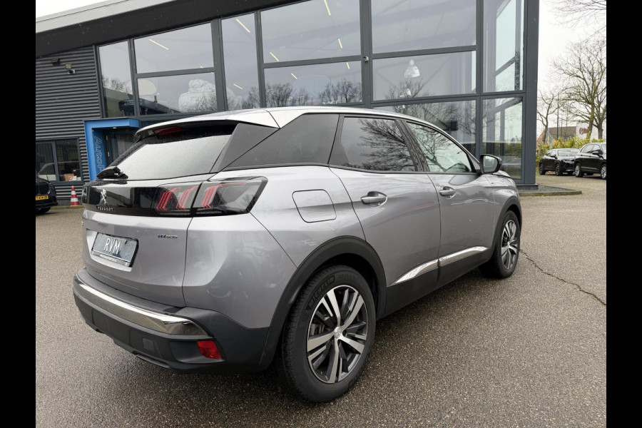 Peugeot 3008 1.6 HYbrid 225 Allure Pack Business PHEV PLUG-IN HYBRIDE | RIJKLAAR! | ONDERHOUD GEHAD BIJ BINNENKOMST | DODEHOEKSENSOR | ACHTERUITRIJCAMERA | STANDKACHEL | INCL. 12 MND BOVAG GARANTIE