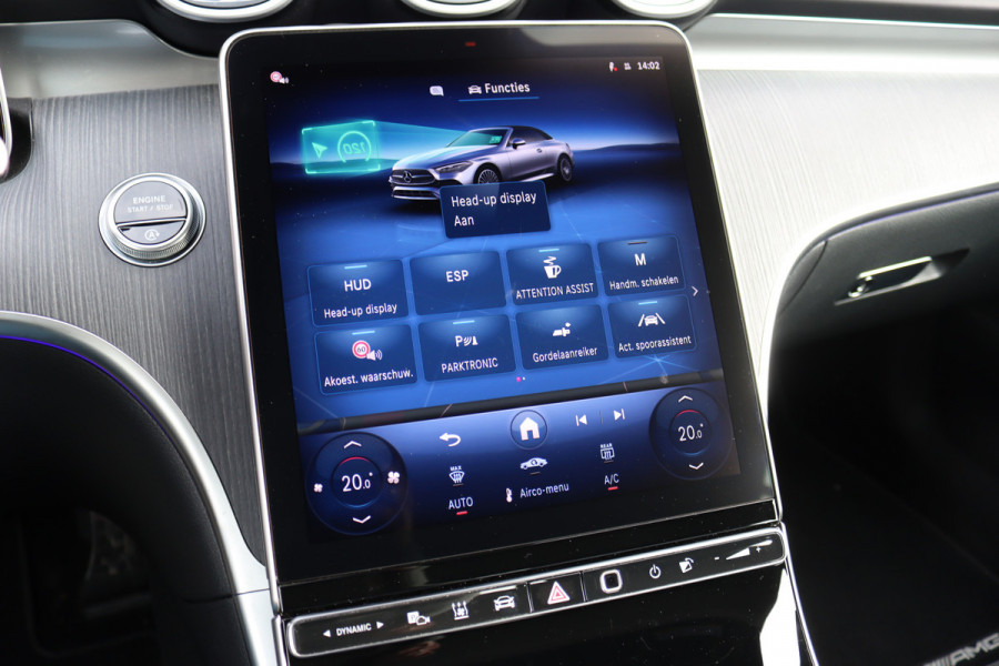 Mercedes-Benz CLE Cabriolet 450 4MATIC AMG Line Premium+ | Distronic+ | Standkachel | Massage | Burmester | Nappa Leder | Stoelventilatie | HUD | Trekhaak | Airscarf | Digital Light |