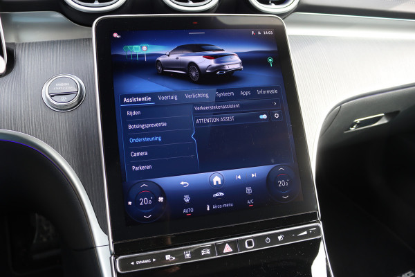 Mercedes-Benz CLE Cabriolet 450 4MATIC AMG Line Premium+ | Distronic+ | Standkachel | Massage | Burmester | Nappa Leder | Stoelventilatie | HUD | Trekhaak | Airscarf | Digital Light |