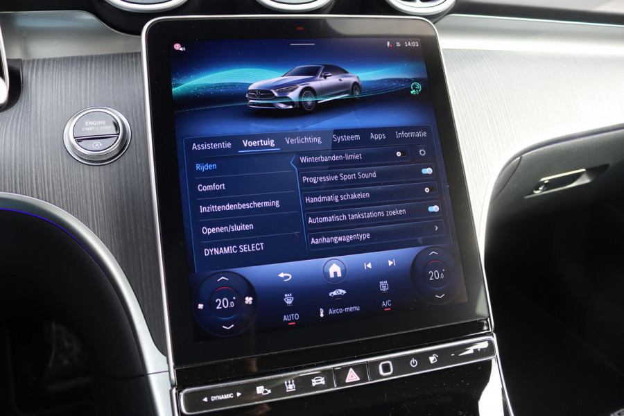 Mercedes-Benz CLE Cabriolet 450 4MATIC AMG Line Premium+ | Distronic+ | Standkachel | Massage | Burmester | Nappa Leder | Stoelventilatie | HUD | Trekhaak | Airscarf | Digital Light |