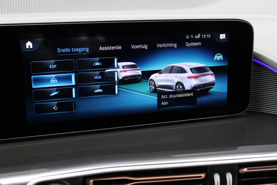 Mercedes-Benz EQC 400 4MATIC AMG Line Premium+ 80 kWh | 35.000,- ex | Distronic+ | Schuifdak | Memory | Advanced Sound System | Surround Camera | HUD | Trekhaak |