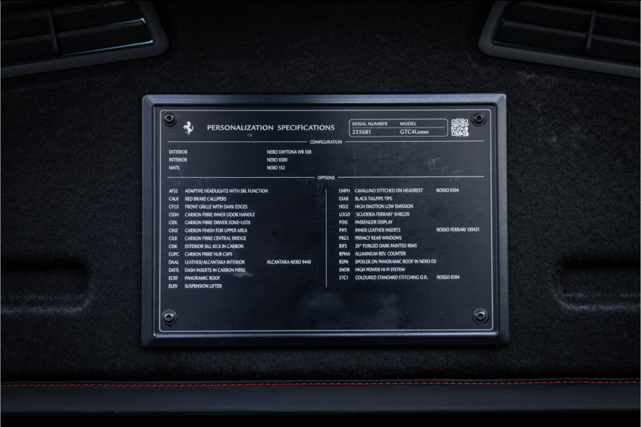 Ferrari GTC4Lusso 6.3 V12 - 4-zits l Lift l Passanger Display l Carbon l Panorama