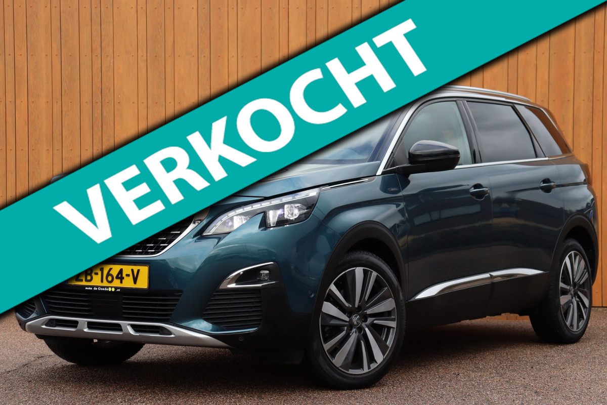 Peugeot 5008 1.2 PT GT-Line 7-persoons org.NL schuifdak trekhaak el.klep camera