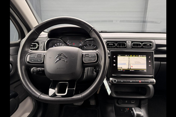 Citroën C3 1.2 PureTech S&S Shine Automaat,Camera,Navi,Pdc,Rijstrooksensor,Recent beurt gehad,Clima,Cruise,Lm velgen,110pk,N.A.P,Apk tot 02-2027