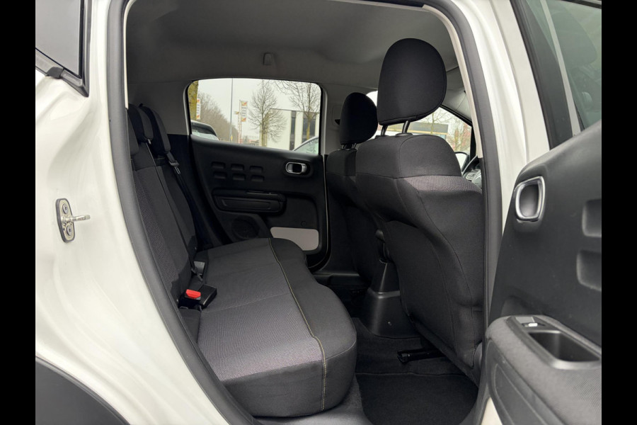 Citroën C3 1.2 PureTech S&S Shine Automaat,Camera,Navi,Pdc,Rijstrooksensor,Recent beurt gehad,Clima,Cruise,Lm velgen,110pk,N.A.P,Apk tot 02-2027