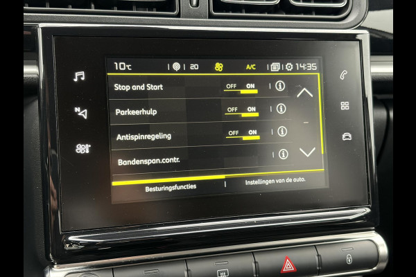 Citroën C3 1.2 PureTech S&S Shine Automaat,Camera,Navi,Pdc,Rijstrooksensor,Recent beurt gehad,Clima,Cruise,Lm velgen,110pk,N.A.P,Apk tot 02-2027