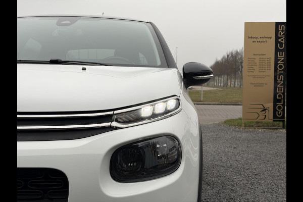 Citroën C3 1.2 PureTech S&S Shine Automaat,Camera,Navi,Pdc,Rijstrooksensor,Recent beurt gehad,Clima,Cruise,Lm velgen,110pk,N.A.P,Apk tot 02-2027