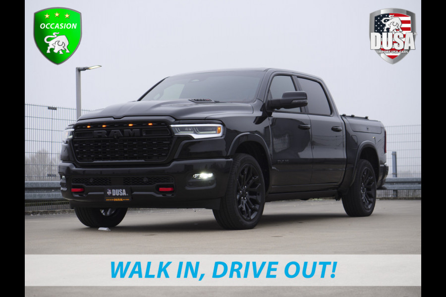 Dodge Ram | 1500 | Limited | 3.0L Twin-Turbo I6 | High Output | Xpell | Tint | Diamond Cover | Red Accent Nieuw Binnen!