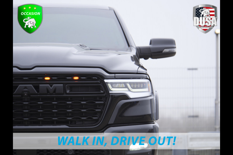 Dodge Ram | 1500 | Limited | 3.0L Twin-Turbo I6 | High Output | Xpell | Tint | Diamond Cover | Red Accent Nieuw Binnen!