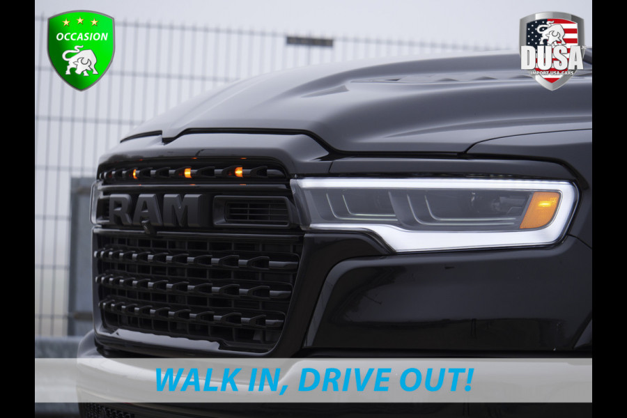 Dodge Ram | 1500 | Limited | 3.0L Twin-Turbo I6 | High Output | Xpell | Tint | Diamond Cover | Red Accent Nieuw Binnen!