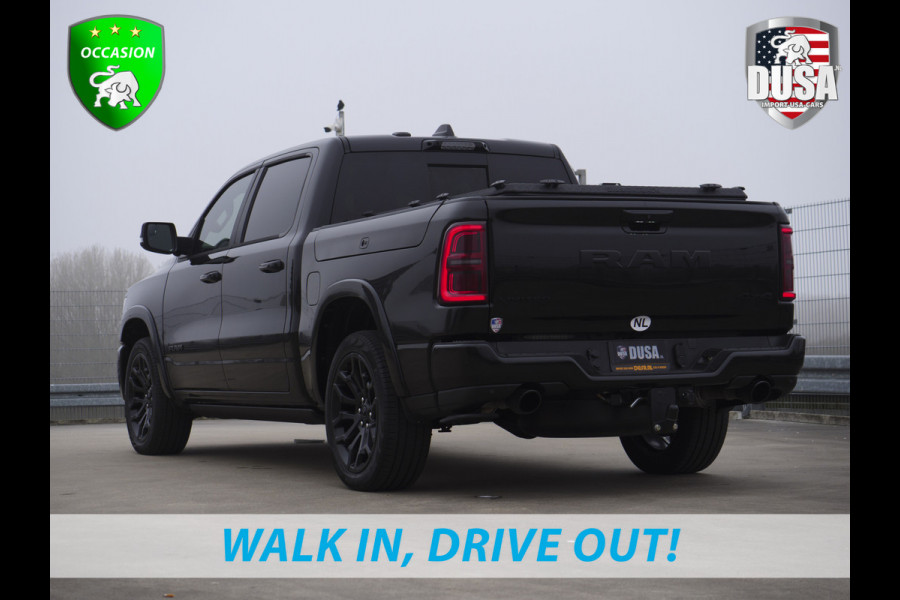 Dodge Ram | 1500 | Limited | 3.0L Twin-Turbo I6 | High Output | Xpell | Tint | Diamond Cover | Red Accent Nieuw Binnen!