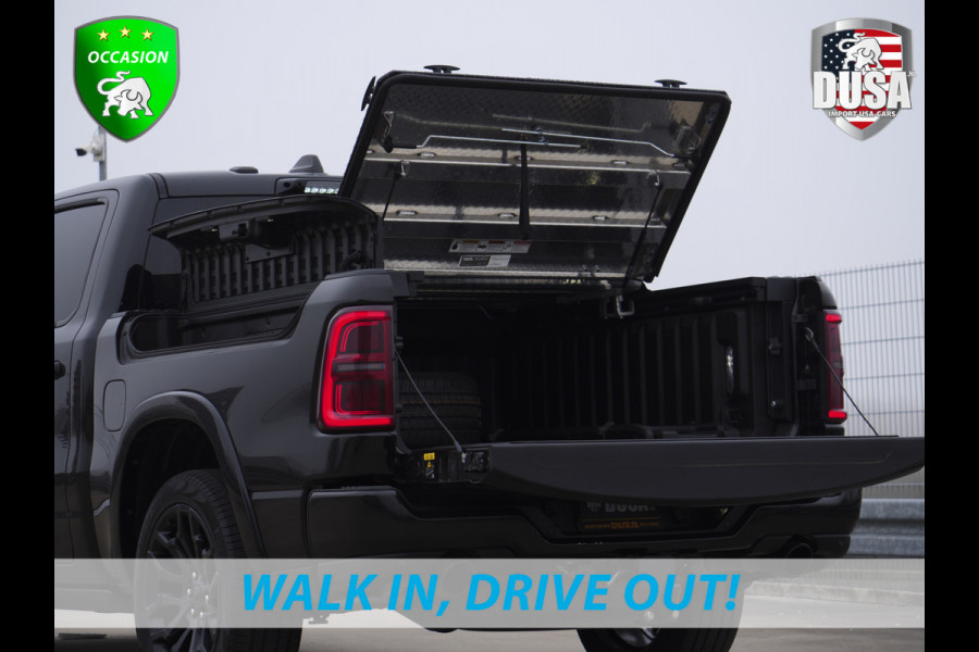 Dodge Ram | 1500 | Limited | 3.0L Twin-Turbo I6 | High Output | Xpell | Tint | Diamond Cover | Red Accent Nieuw Binnen!